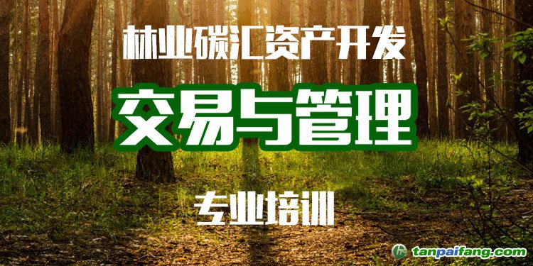 林業(yè)碳匯資產(chǎn)開(kāi)發(fā)交易與管理專業(yè)培訓(xùn)即將開(kāi)課