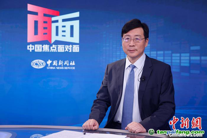 國家氣候變化專家委員會副主任、中國科學(xué)院科技戰(zhàn)略咨詢研究院研究員王毅日前在北京接受<a target='_blank'  data-cke-saved-href='/' href='/'>中新社</a>“中國焦點(diǎn)面對面”專訪。<a target='_blank'  data-cke-saved-href='/' href='/'>中新社</a>記者 蔣啟明 攝
